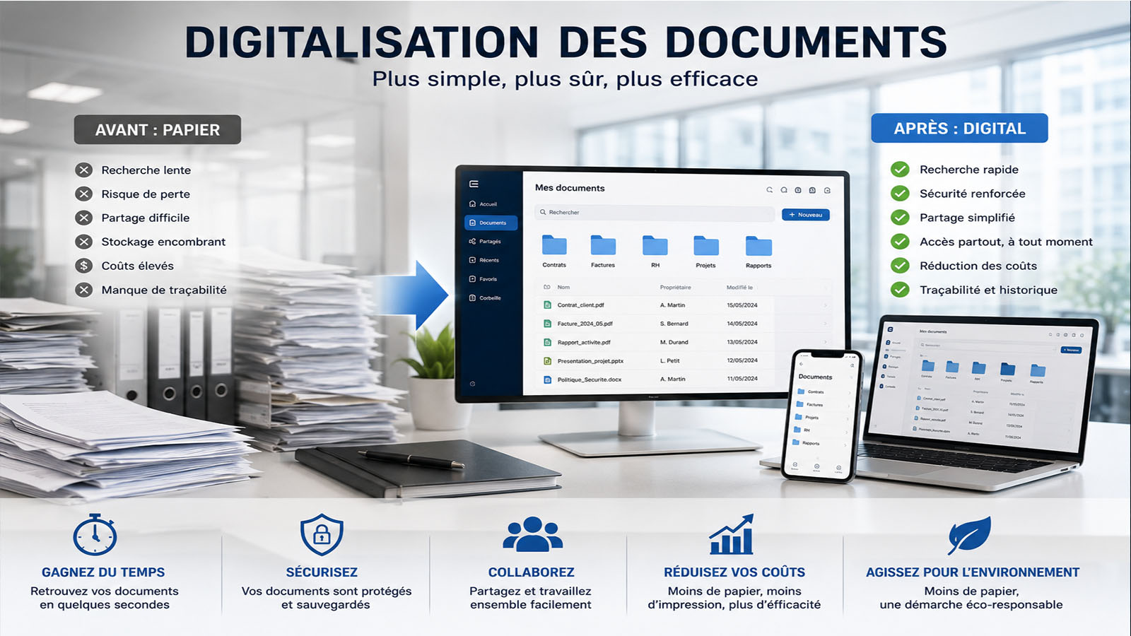 Digitalisation des documents