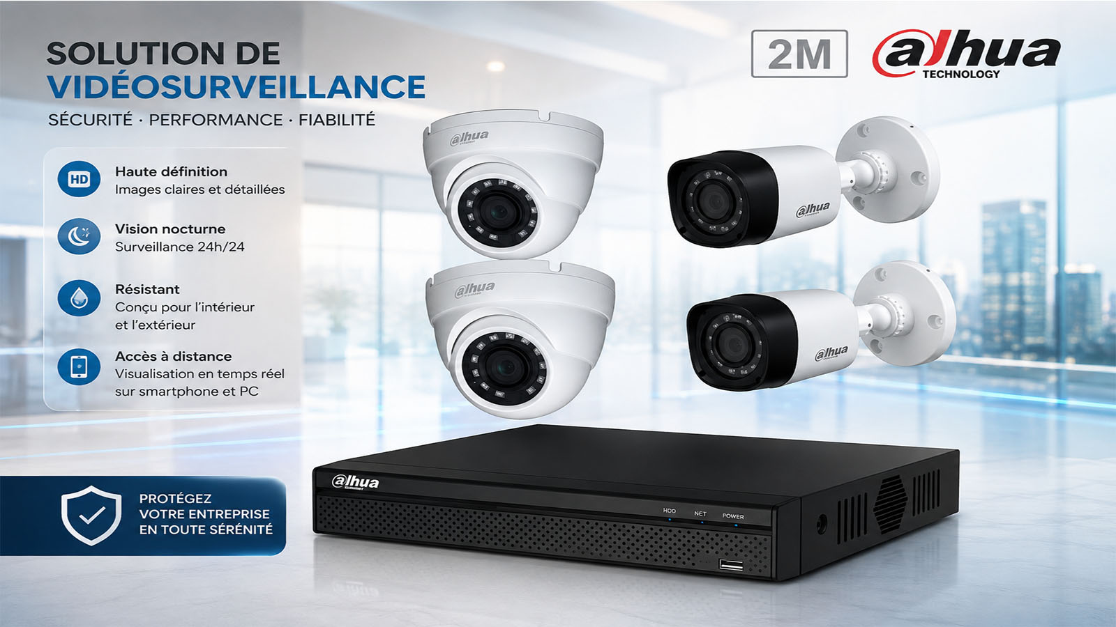 Solutions de vidéosurveillance Dahua